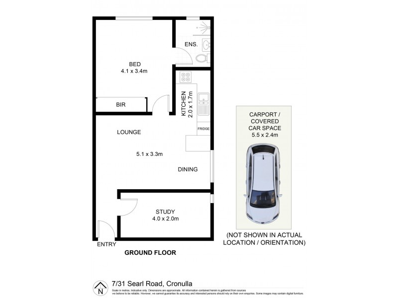 7/31 Searl Road, Cronulla NSW 2230 Floorplan