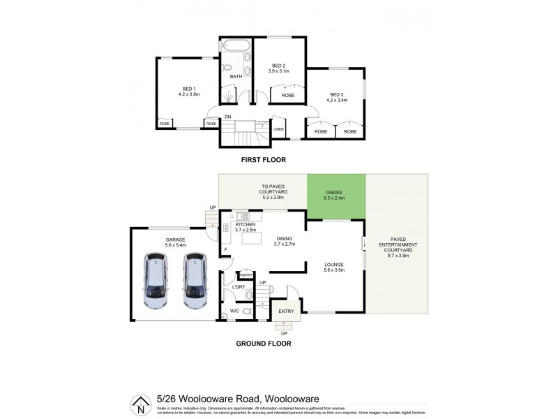 5/26 Woolooware Road, Woolooware NSW 2230 Floorplan