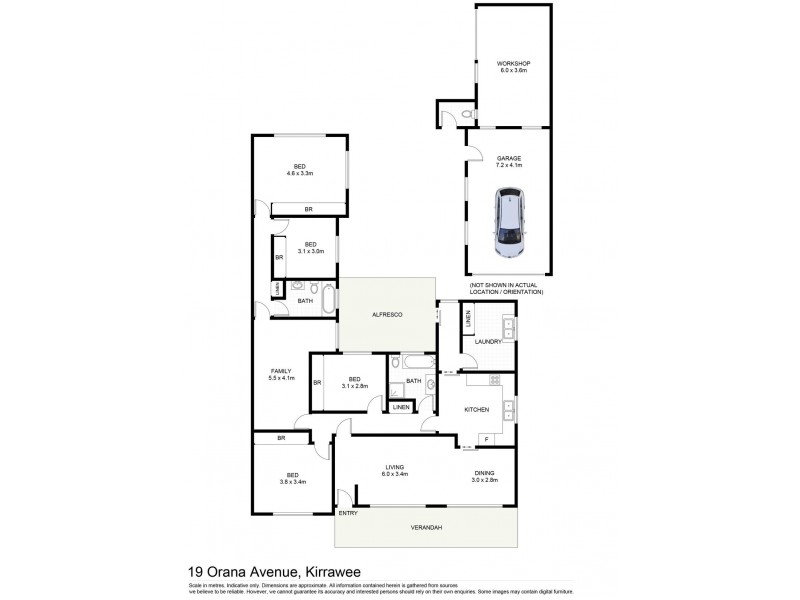19 Orana Avenue, Kirrawee NSW 2232 Floorplan