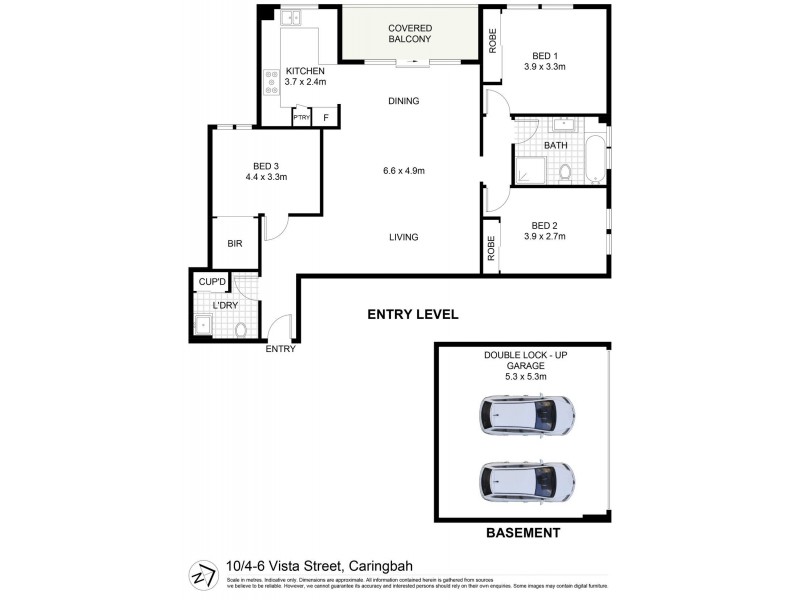 10/4-6 Vista Street, Caringbah NSW 2229 Floorplan