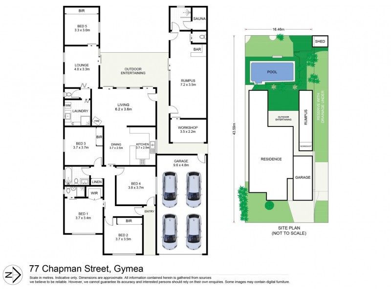 77 Chapman Street, Gymea NSW 2227 Floorplan
