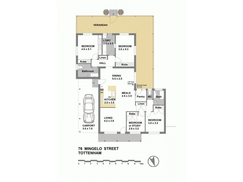 76 Mingelo Street, Tottenham NSW 2873 Floorplan