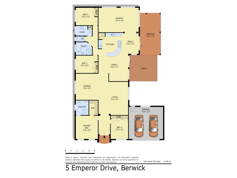 5 Emperor Road, Berwick VIC 3806 Floorplan