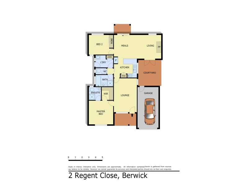 2 Regent Close, Berwick VIC 3806 Floorplan
