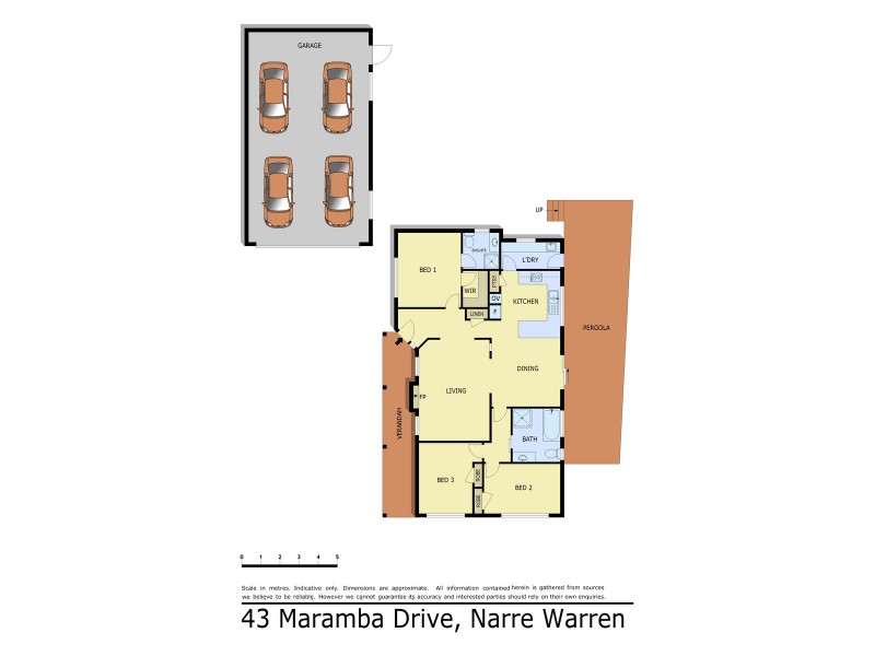 43 Maramba Drive, Narre Warren VIC 3805 Floorplan