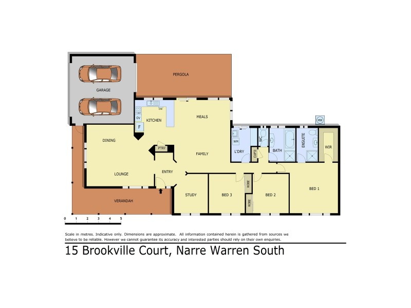 15 Brookville Court, Narre Warren South VIC 3805 Floorplan
