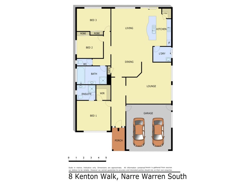 8 Kenton Walk, Narre Warren South VIC 3805 Floorplan