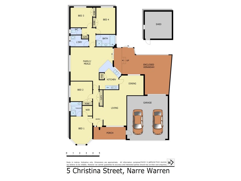 5 Christina Street, Narre Warren VIC 3805 Floorplan