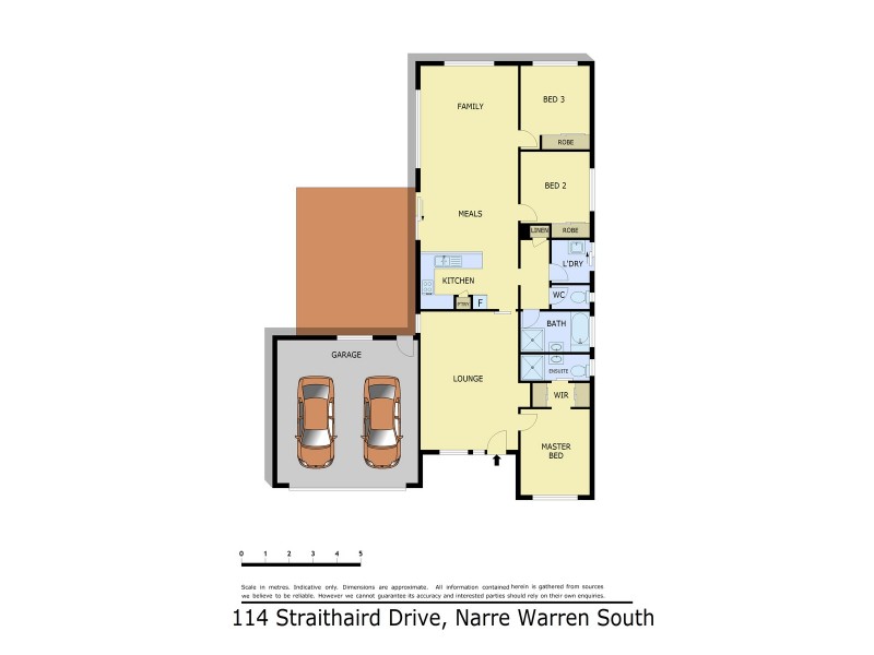 114 Strathaird Drive, Narre Warren South VIC 3805 Floorplan