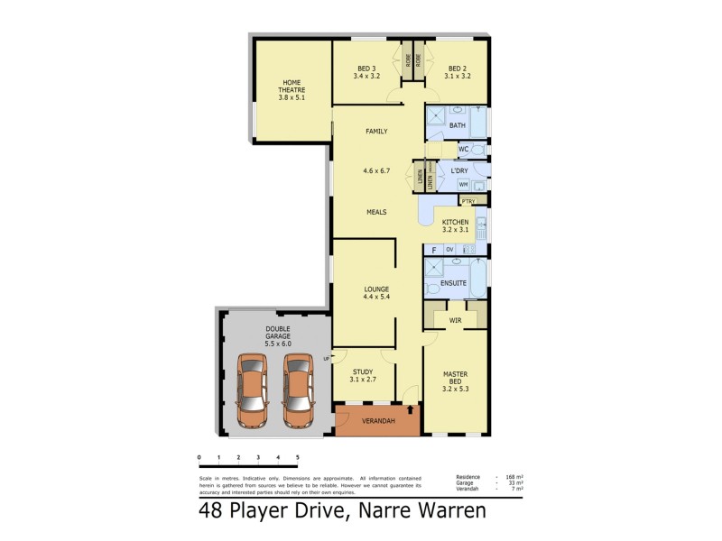 48 Player Drive, Narre Warren VIC 3805 Floorplan