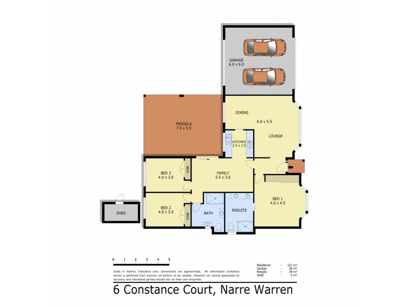 6 Constance Court, Narre Warren VIC 3805 Floorplan
