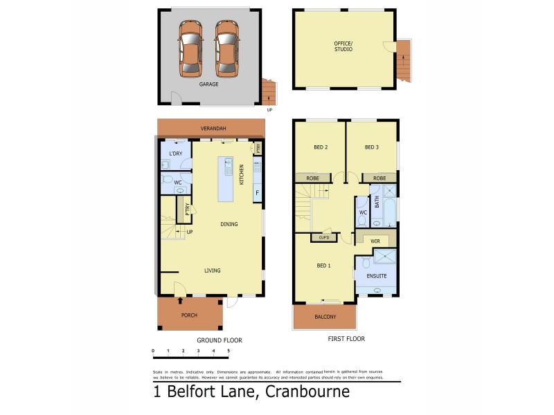 1 Belfort Lane, Cranbourne VIC 3977 Floorplan