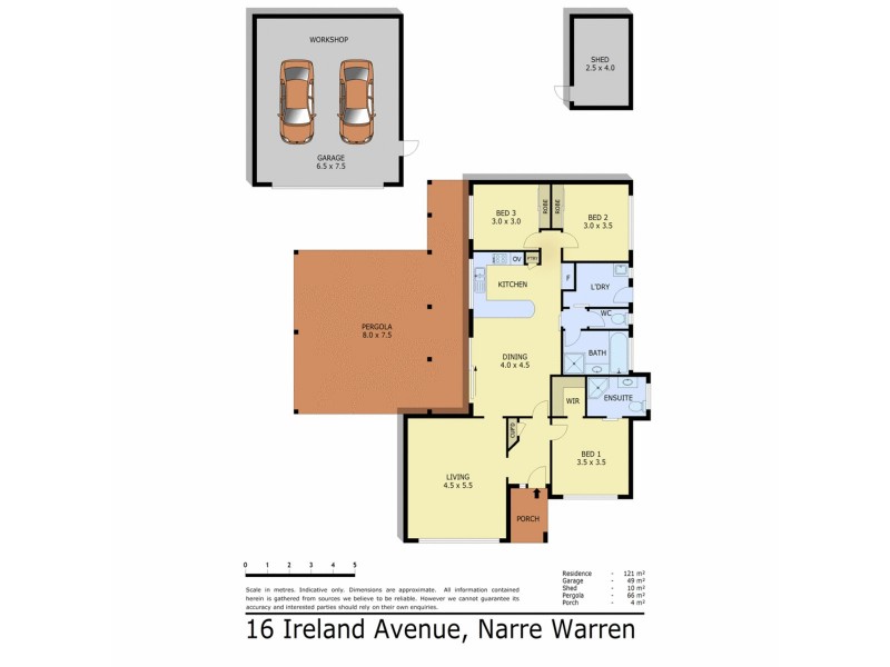16 Ireland Avenue, Narre Warren VIC 3805 Floorplan