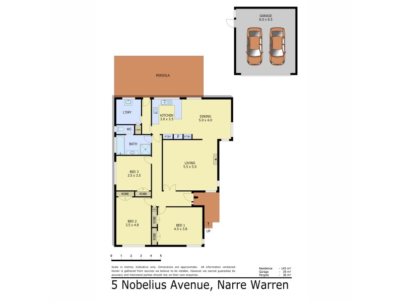 5 Nobelius Avenue, Narre Warren VIC 3805 Floorplan