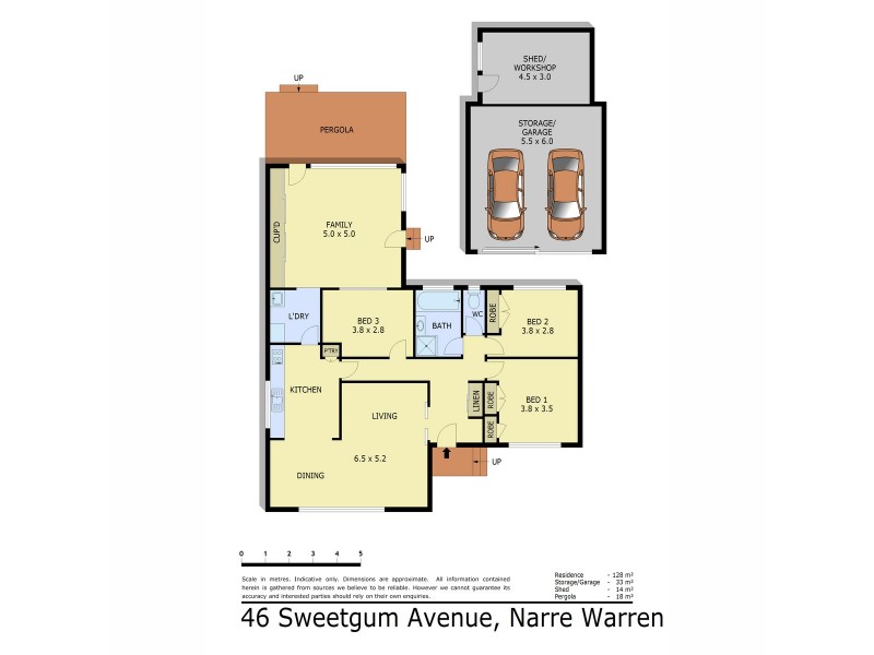 46 Sweet Gum Avenue, Narre Warren VIC 3805 Floorplan