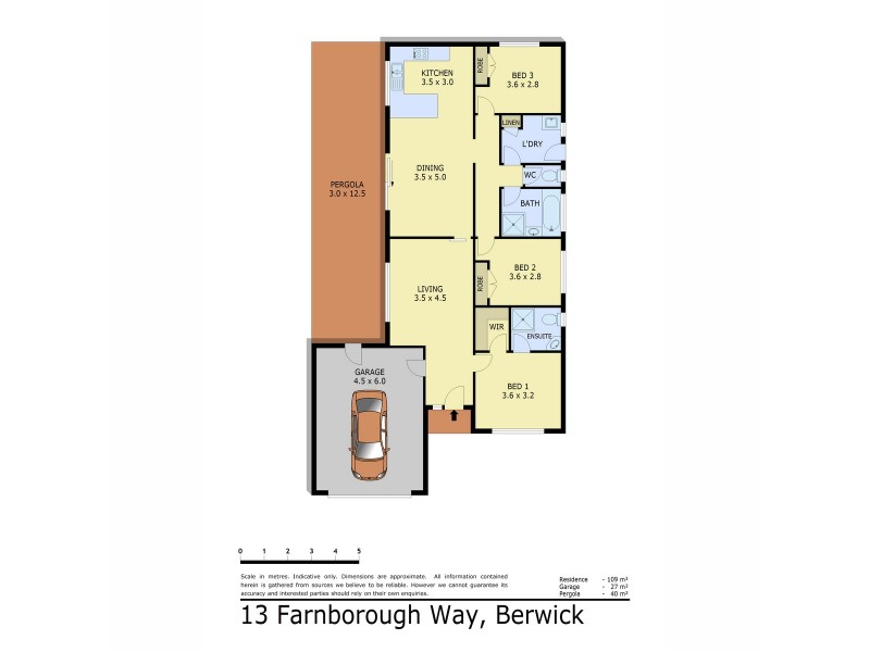 13 Farnborough Way, Berwick VIC 3806 Floorplan