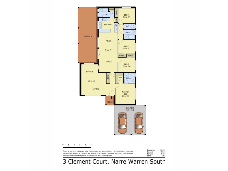 3 Clement Court, Narre Warren South VIC 3805 Floorplan
