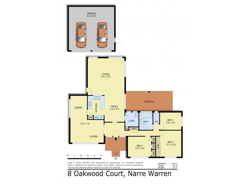 8 Oakwood Court, Narre Warren VIC 3805 Floorplan