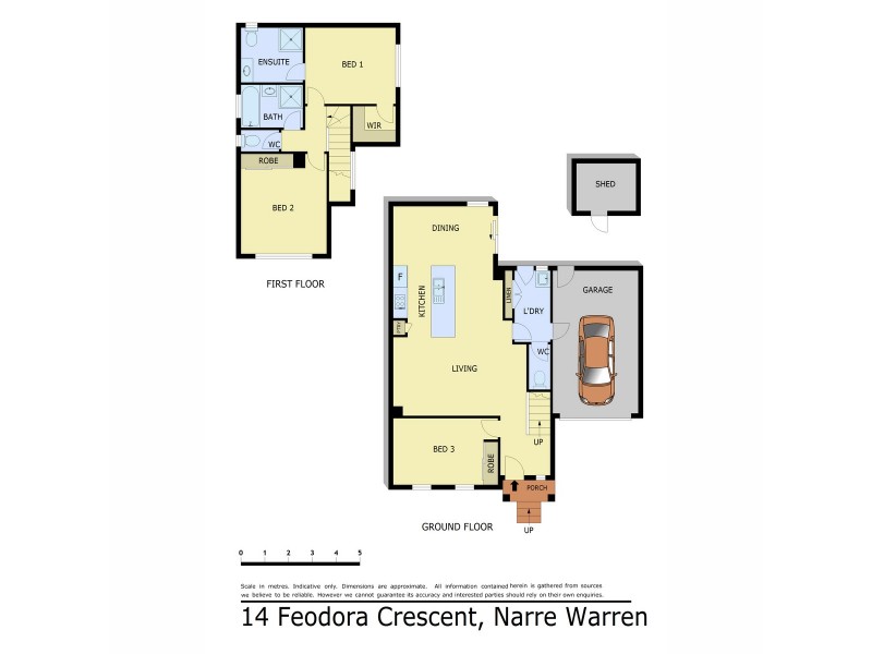 14 Feodora Crescent, Narre Warren VIC 3805 Floorplan