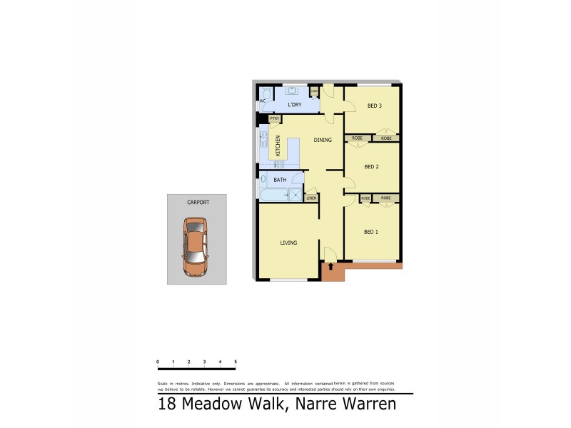 18 Meadow Wood Walk, Narre Warren VIC 3805 Floorplan