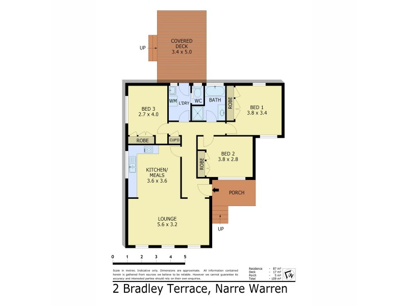 2 Bradley Terrace, Narre Warren VIC 3805 Floorplan