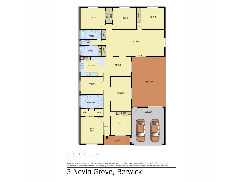 3 Nevin Grove, Berwick VIC 3806 Floorplan