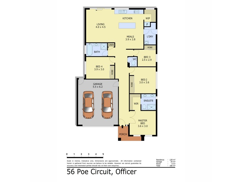 56 Poe Circuit, Officer VIC 3809 Floorplan