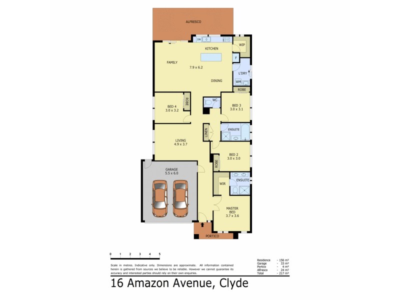 16 Amazon Avenue, Clyde VIC 3978 Floorplan