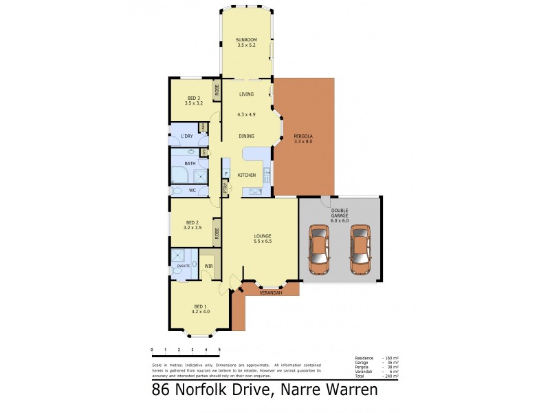 86 Norfolk Drive, Narre Warren VIC 3805 Floorplan