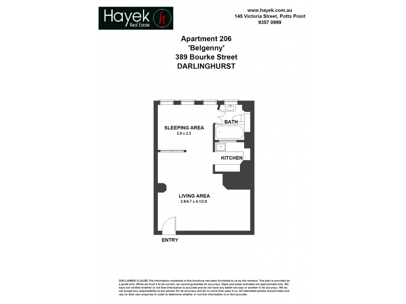 206/389 Bourke Street, Darlinghurst NSW 2010