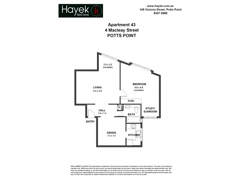 43/4 Macleay Street, Potts Point NSW 2011