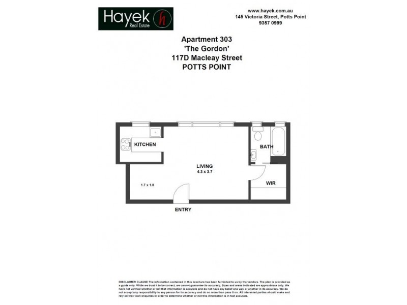 303/117D Macleay Street, Potts Point NSW 2011