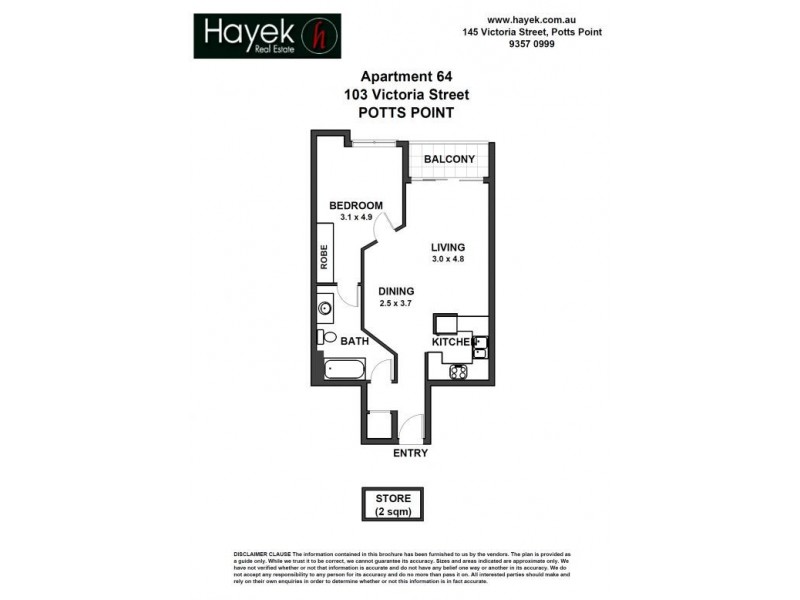 64/103 Victoria Street, Potts Point NSW 2011