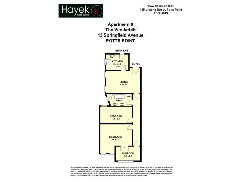 8/13 Springfield Avenue, Potts Point NSW 2011