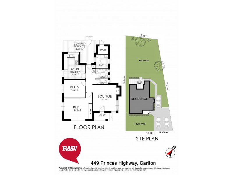 449 Princes Highway, Carlton NSW 2218 Floorplan