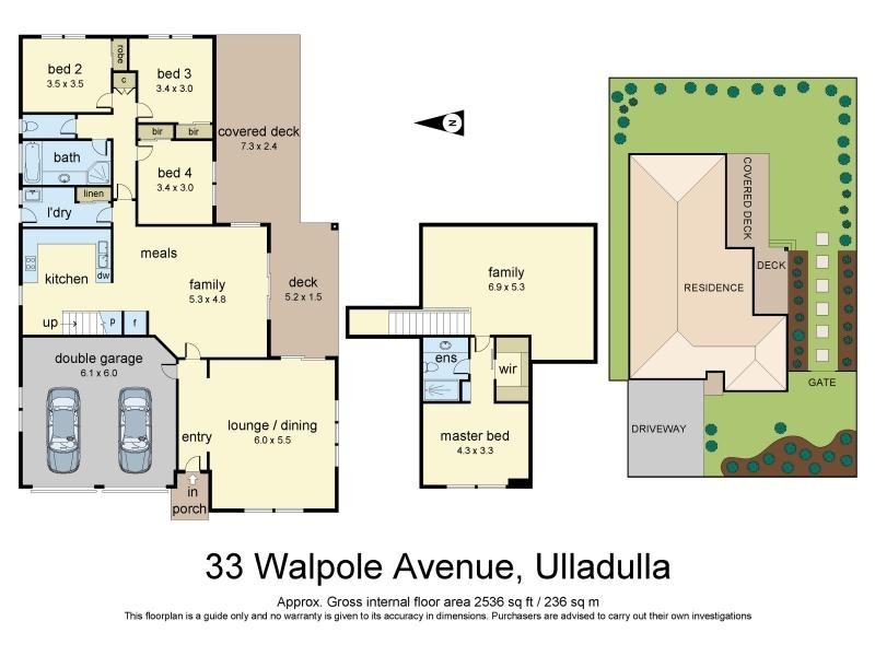 33  Walpole Avenue, Ulladulla NSW 2539 Floorplan