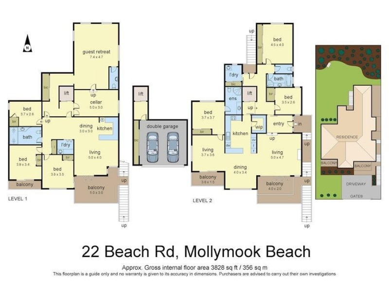 22 Beach Road, Mollymook NSW 2539 Floorplan