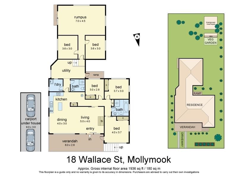 18 Wallace Street, Mollymook NSW 2539 Floorplan