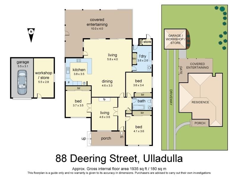 88 Deering Street, Ulladulla NSW 2539 Floorplan