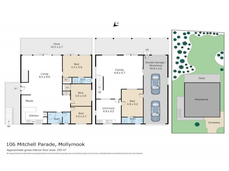 106 Mitchell Parade, Mollymook NSW 2539 Floorplan