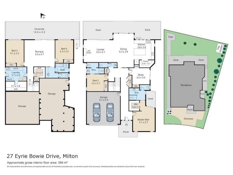 27 Eyrie Bowrie Drive, Milton NSW 2538 Floorplan