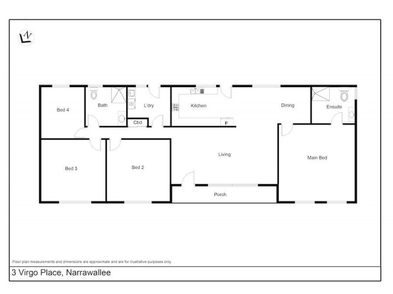 3 Virgo Place, Narrawallee NSW 2539 Floorplan