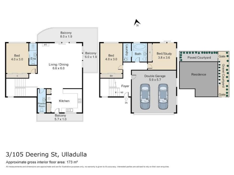 3/105 Deering Street, Ulladulla NSW 2539 Floorplan