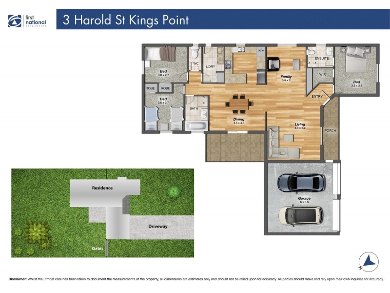 3 Harold Street, Kings Point NSW 2539 Floorplan