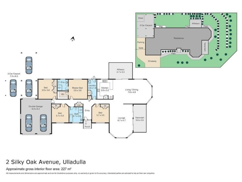 2 Silky Oak Avenue, Ulladulla NSW 2539 Floorplan