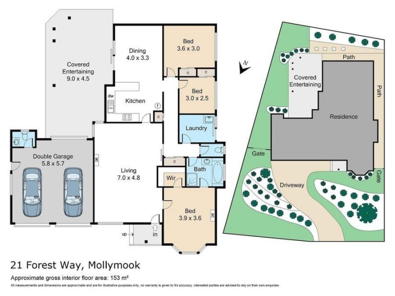 21 Forest Way, Mollymook NSW 2539 Floorplan