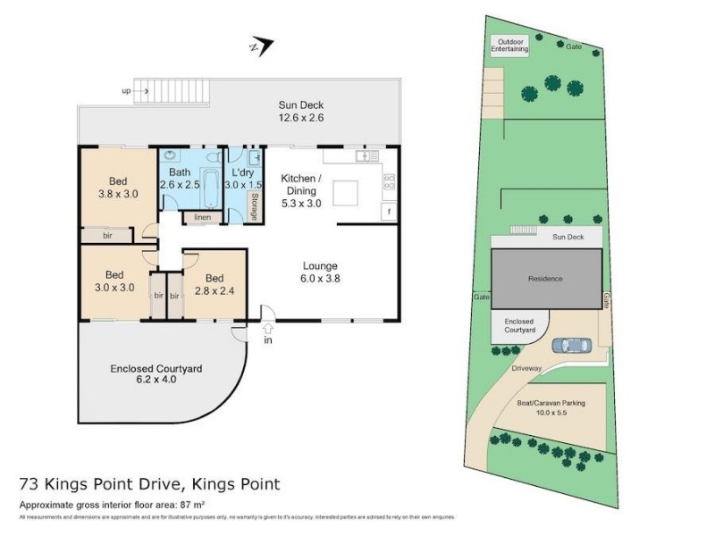 73 Kings Point Drive, Kings Point NSW 2539 Floorplan