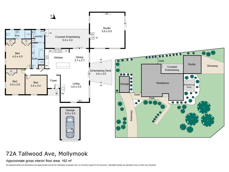 72A Tallwood Avenue, Mollymook NSW 2539 Floorplan