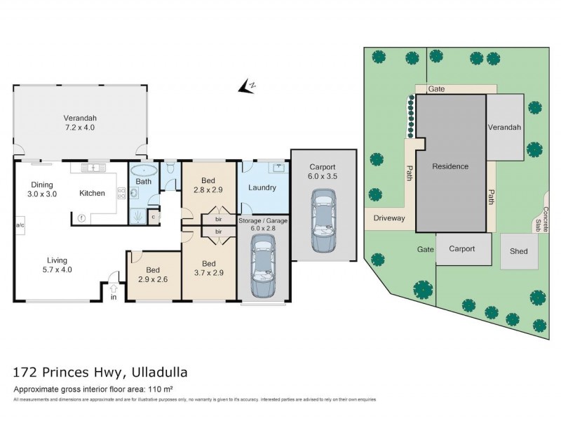 172 Princes Highway, Ulladulla NSW 2539 Floorplan