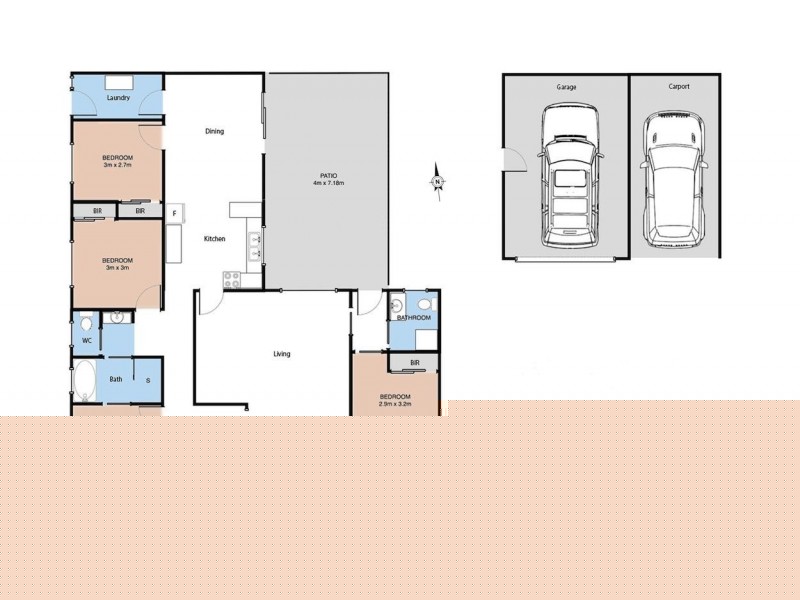 3 Carramar Crescent, Ulladulla NSW 2539 Floorplan